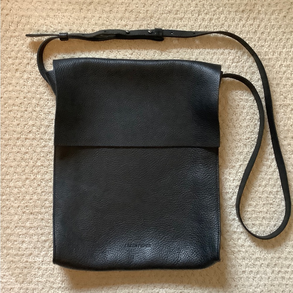 Eileen Fisher Black Crossbody Bag